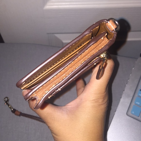 Coach slim wallet in pebble leather - Picture 4 of 8